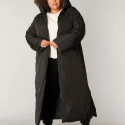 YESTA Winter Outerwear Winterjas - Black/Multi-Colour - Maat 1(48) -Dameskleding Verkoop 550x753 15