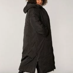 YESTA Winter Outerwear Winterjas - Black/Multi-Colour - Maat 1(48) -Dameskleding Verkoop 550x753 16