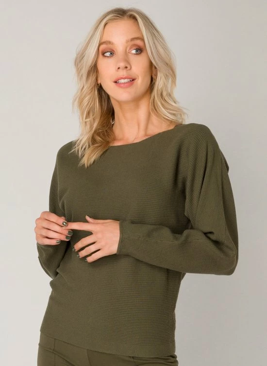 ES&SY Philou Trui - Green - Maat 46 3 ES&SY Philou Trui - Green - Maat 46 - Afbeelding 3