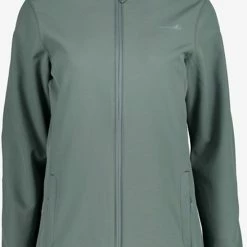 Mountain Peak Dames Softshell Jas - Groen - Maat 3XL - Winddicht - Ademend Materiaal