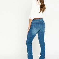 LOLALIZA Rechte Jeans - Blauw - Maat 42 12 LOLALIZA Rechte Jeans - Blauw - Maat 42 -Dameskleding Verkoop 550x769 3