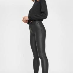 Noisy May NMCALLIE HW SKINNY COATED PANTS NOOS 12 Noisy May NMCALLIE HW SKINNY COATED PANTS NOOS -Dameskleding Verkoop 550x769 9