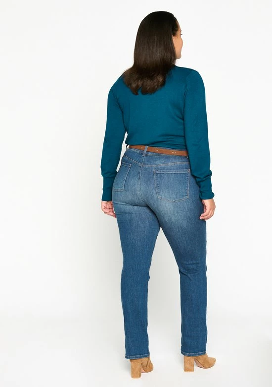 LOLALIZA Rechte Jeans - Blauw - Maat 42 7 LOLALIZA Rechte Jeans - Blauw - Maat 42 - Afbeelding 7