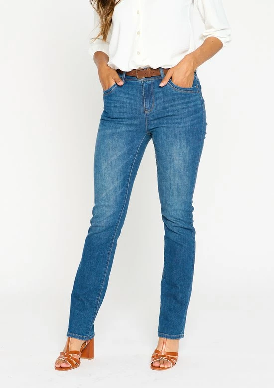 LOLALIZA Rechte Jeans - Blauw - Maat 42 1 LOLALIZA Rechte Jeans - Blauw - Maat 42