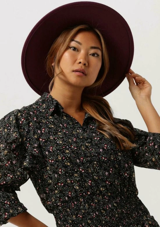 Colourful Rebel Zina Flower Jurk Blauw Dames - Wijduitlopende Fit - Polyester - M 11 Colourful Rebel Zina Flower Jurk Blauw Dames - Wijduitlopende Fit - Polyester - M - Afbeelding 11