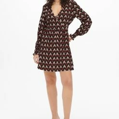 JDY JDYLOTUS L/S WRAP DRESS JRS Dames Jurk - Maat S -Dameskleding Verkoop 550x781 7