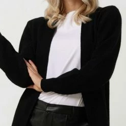 OBJECT OBJMALENA L/S KNIT LONG CARDIGAN NOOS Dames Trui - Maat S -Dameskleding Verkoop 550x785