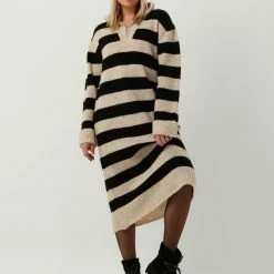 OBJECT OBJMINNA L/S KNIT DRESS 122 Dames Jurk - Maat M -Dameskleding Verkoop 550x785 25