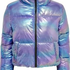 ONLY ONLCELINE METALLIC SHORT PUFFER CC OTW Dames Jas - Maat XL