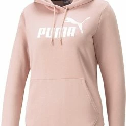 PUMA ESS Logo Hoodie Fleece Dames Trui - Maat M -Dameskleding Verkoop 550x796 6