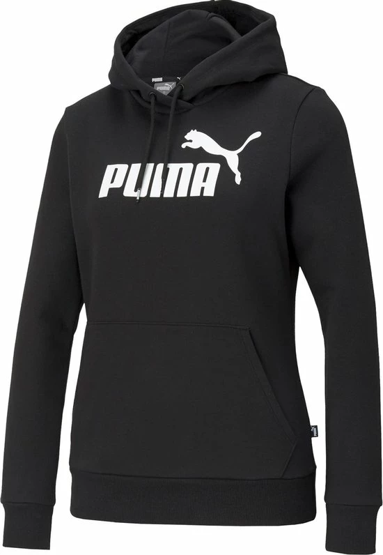 PUMA Ess Logo Hoodie Fl Dames Trui - Maat L 1 PUMA Ess Logo Hoodie Fl Dames Trui - Maat L