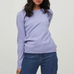 VILA VIRIL Ronde Hals L/S KNIT TOP - NOOS Dames Trui - Maat S -Dameskleding Verkoop 550x797 10