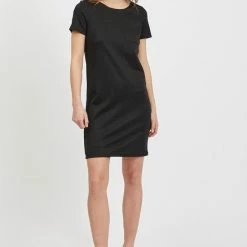 VILA VITINNY NEW S/S DRESS - NOOS Dames Jurk - Maat XL -Dameskleding Verkoop 550x807 2