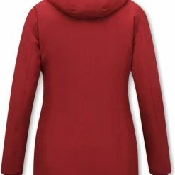 Gentile Bellini Winterjas Getailleerd Dames Met Capuchon - 280 - Rood -Dameskleding Verkoop 550x808 1
