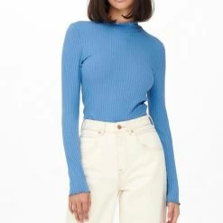 JDYFRANSISKA L/S HIGHNECK TOP JRS NOOS -Dameskleding Verkoop 550x811 1