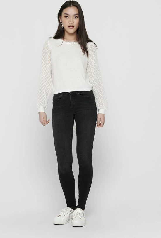 ONLY ONLBLUSH LIFE MID ANK RAW REA1099 NOOS Dames Jeans - Maat S X 34 6 ONLY ONLBLUSH LIFE MID ANK RAW REA1099 NOOS Dames Jeans - Maat S X 34 - Afbeelding 6