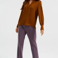 WE Fashion Dames Blouse Met V-hals