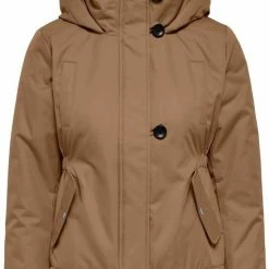 Only Jas Onliris Short Parka Cc Otw 15268048 Tigers Eye Dames Maat - M