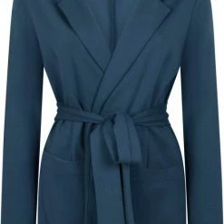 Dameskleding Verkoop 32 Zoso Blazer Romy Punto Jacket 224 0130 Petrol Dames Maat - XL