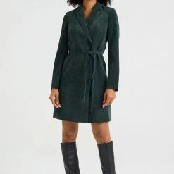 WE Fashion Dames Corduroy Double-breasted Blazerjurk -Dameskleding Verkoop 550x822 19