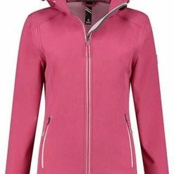 Kjelvik Dames Softshell Jas Wieke Roze - Maat 50