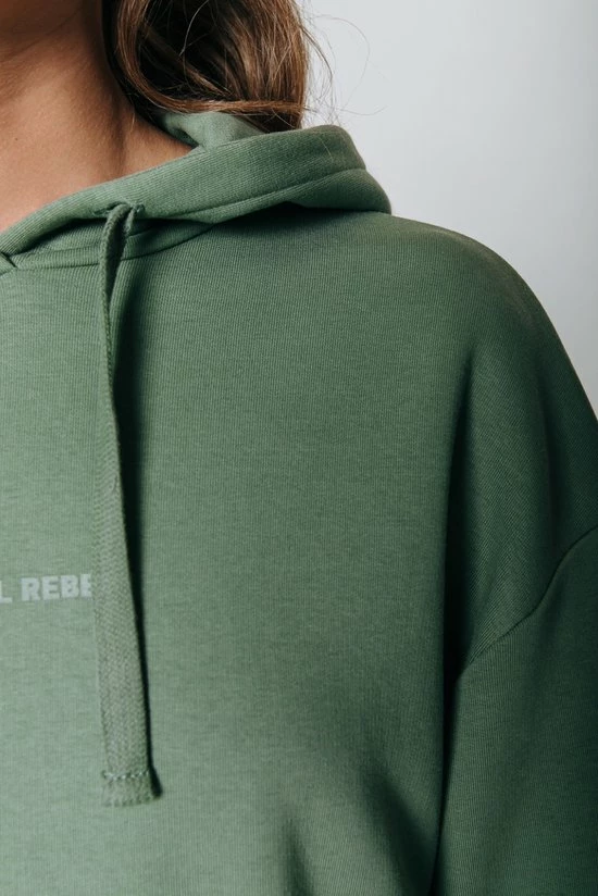 Colourful Rebel Logo Jurk Groen Dames - Oversized Fit - Polyester - M 5 Colourful Rebel Logo Jurk Groen Dames - Oversized Fit - Polyester - M - Afbeelding 5