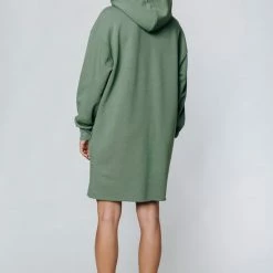 Colourful Rebel Logo Jurk Groen Dames - Oversized Fit - Polyester - M 20 Colourful Rebel Logo Jurk Groen Dames - Oversized Fit - Polyester - M -Dameskleding Verkoop 550x824 145