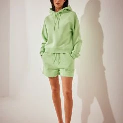 Na-kd Organic Logo Basic Dames Trui - Maat X-Small