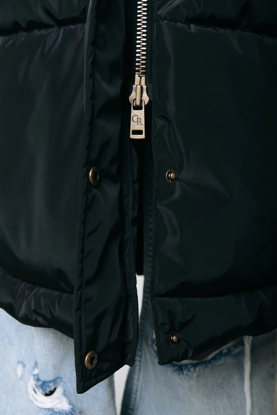 Colourful Rebel Resy Jas Zwart Dames - Oversized Fit - Polyester - S 7 Colourful Rebel Resy Jas Zwart Dames - Oversized Fit - Polyester - S - Afbeelding 7