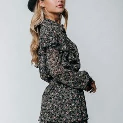 Colourful Rebel Zina Flower Jurk Blauw Dames - Wijduitlopende Fit - Polyester - M 13 Colourful Rebel Zina Flower Jurk Blauw Dames - Wijduitlopende Fit - Polyester - M -Dameskleding Verkoop 550x824 60