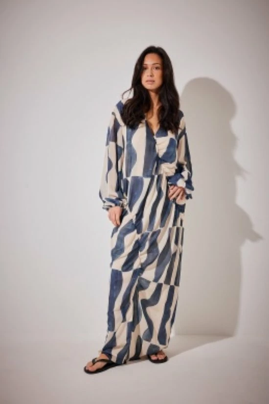 NA-KD Ruched Front Maxi Dress Dames Jurk - Maat 36 1 NA-KD Ruched Front Maxi Dress Dames Jurk - Maat 36