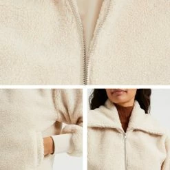 WE Fashion Dames Teddy Bomberjack -Dameskleding Verkoop 550x825 129