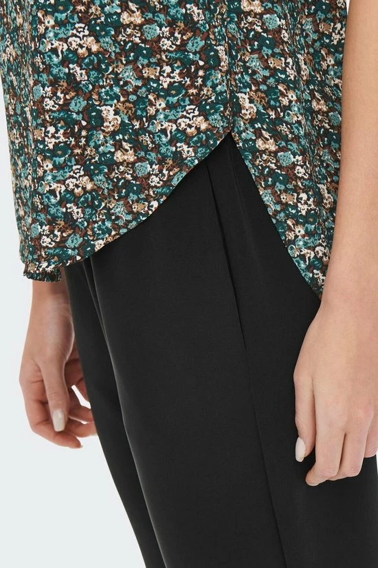 ONLY ONLVIC S/S AOP TOP NOOS PTM Dames T-shirt - Maat 44 6 ONLY ONLVIC S/S AOP TOP NOOS PTM Dames T-shirt - Maat 44 - Afbeelding 6