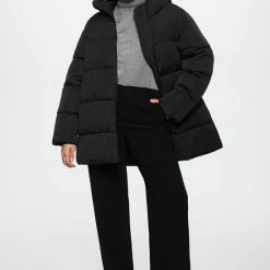 Mango Jas Gewatteerde Jas Met Capuchon 37077623 99 Dames Maat - XL -Dameskleding Verkoop 550x825 225