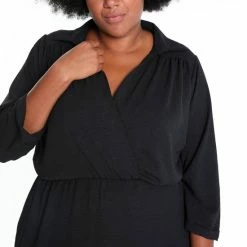 Paprika Lange, Effen Plisséjurk Lange, Effen Plisséjurk -Dameskleding Verkoop 550x825 233