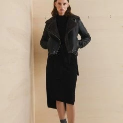 Mango Jas Dubbelzijdig Bikerjack 47050152 99 Dames Maat - XL -Dameskleding Verkoop 550x825 240