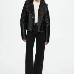 Mango Jas Dubbelzijdig Bikerjack 47050152 99 Dames Maat - XL -Dameskleding Verkoop 550x825 241