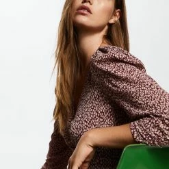 Mango Jurk Plissejurk Met Print 37073840 78 Dames Maat - XXL -Dameskleding Verkoop 550x825 247