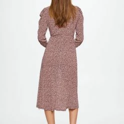 Mango Jurk Plissejurk Met Print 37073840 78 Dames Maat - XXL -Dameskleding Verkoop 550x825 250