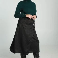 Cassis Halflange Rok Met Ton-sur-ton Dierenprint -Dameskleding Verkoop 550x825 255