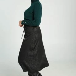 Cassis Halflange Rok Met Ton-sur-ton Dierenprint -Dameskleding Verkoop 550x825 256