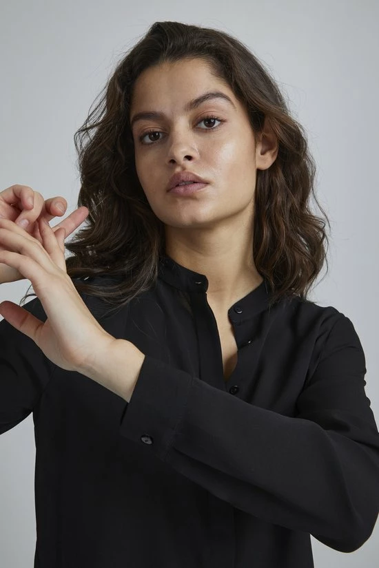 Ichi IHCELLANI SH Dames Blouse - Maat 38 3 Ichi IHCELLANI SH Dames Blouse - Maat 38 - Afbeelding 3