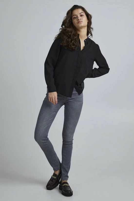 Ichi IHCELLANI SH Dames Blouse - Maat 38 4 Ichi IHCELLANI SH Dames Blouse - Maat 38 - Afbeelding 4