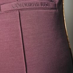 Colourful Rebel Bibi Star Broek Paars Dames - Wijduitlopende Fit - Polyester - M -Dameskleding Verkoop 550x825 364