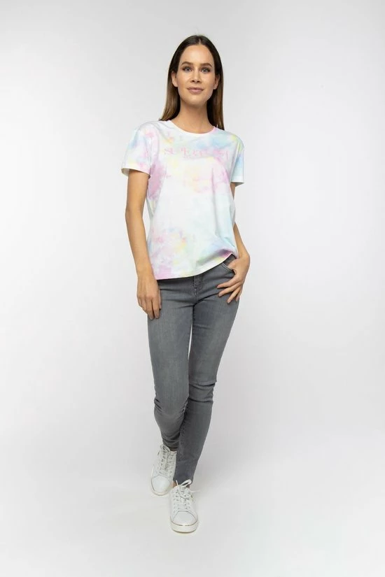 Supertrash - T-Shirt - T Shirt Dames - Tie Dye - Maat L 2 Supertrash - T-Shirt - T Shirt Dames - Tie Dye - Maat L - Afbeelding 2