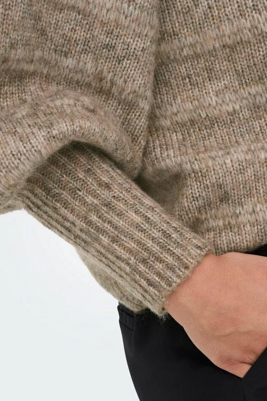 ONLY ONLCELINA LIFE L/S HIGH PULLOVER NCA KNT Dames Trui - Maat S 8 ONLY ONLCELINA LIFE L/S HIGH PULLOVER NCA KNT Dames Trui - Maat S - Afbeelding 8