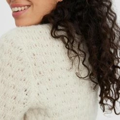 Vero Moda Trui Vmwinnie Structure Ls O-neck Blous 10269224 Birch Dames Maat - M -Dameskleding Verkoop 550x825 474