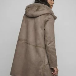 RINO & PELLE Rino&Pelle Alina Dames Jas Donker Bruin - 40 -Dameskleding Verkoop 550x826 2