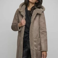 Dameskleding Verkoop 50 RINO & PELLE Rino&Pelle Alina Dames Jas Donker Bruin - 40