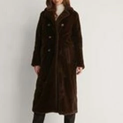 Na-kd Soft Teddy Dames Jas- Maat EU 34 -Dameskleding Verkoop 550x830 6